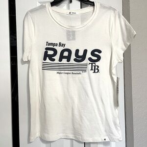 NWT Tampa Bay Rays Women's White T-Shirt